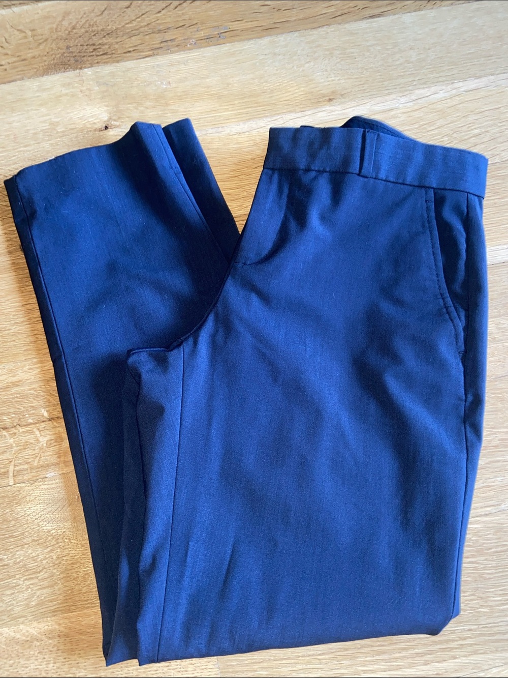 Banana Republic Machine Washable Italian Wool Ryan Fit Trousers Suit Dress Pants